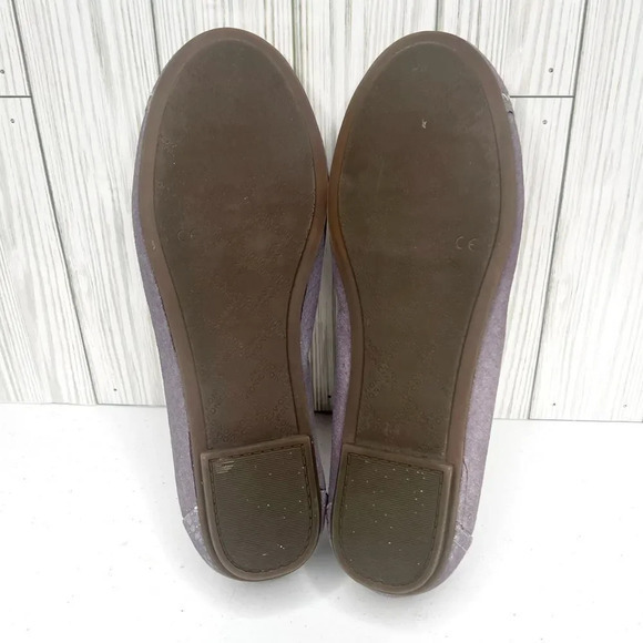 Vionic Caroll Metallic Lavender Pastel Slip On Ballet‎ Flats Size 6.5 - Picture 9 of 9